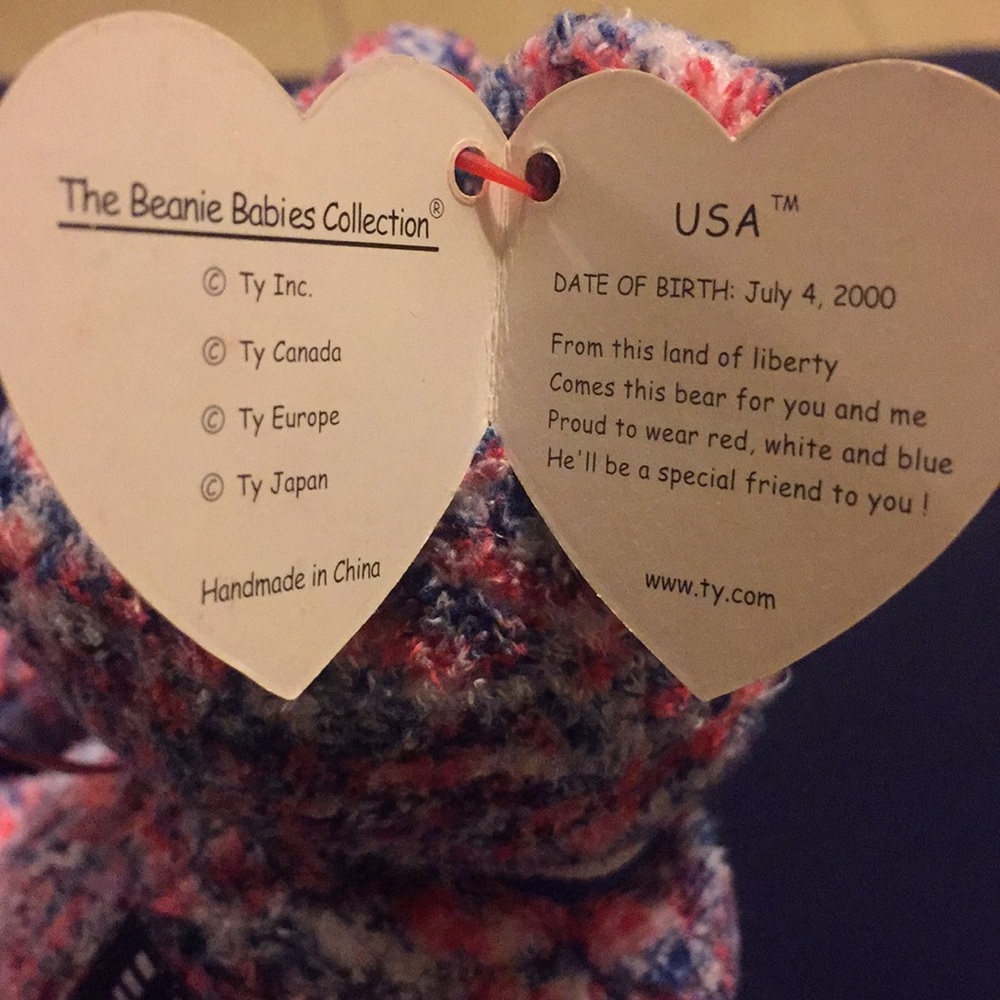 USA 🇺🇸 beanie baby - Picture 8 of 9